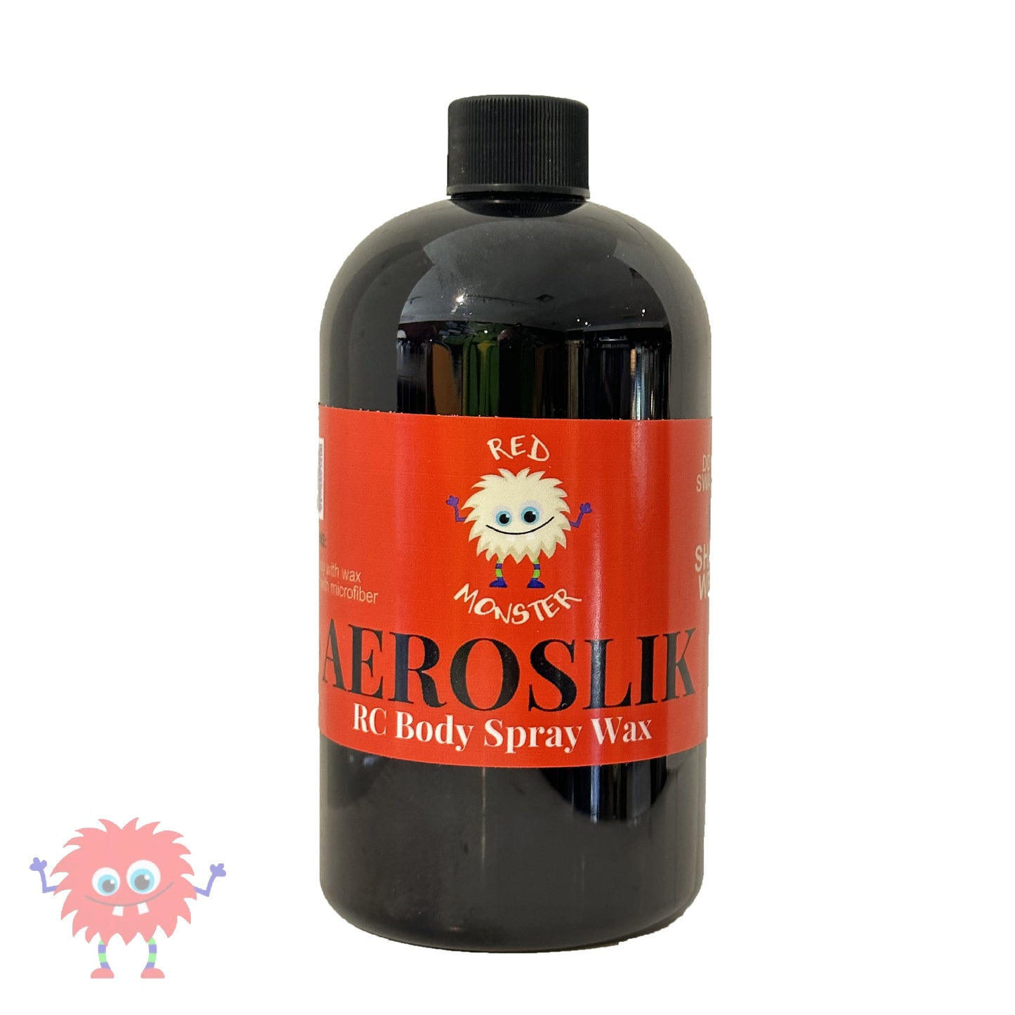 RED MONSTER - AEROSLIK - RC BODY SPRAY WAX - 16OZ (RM1987)