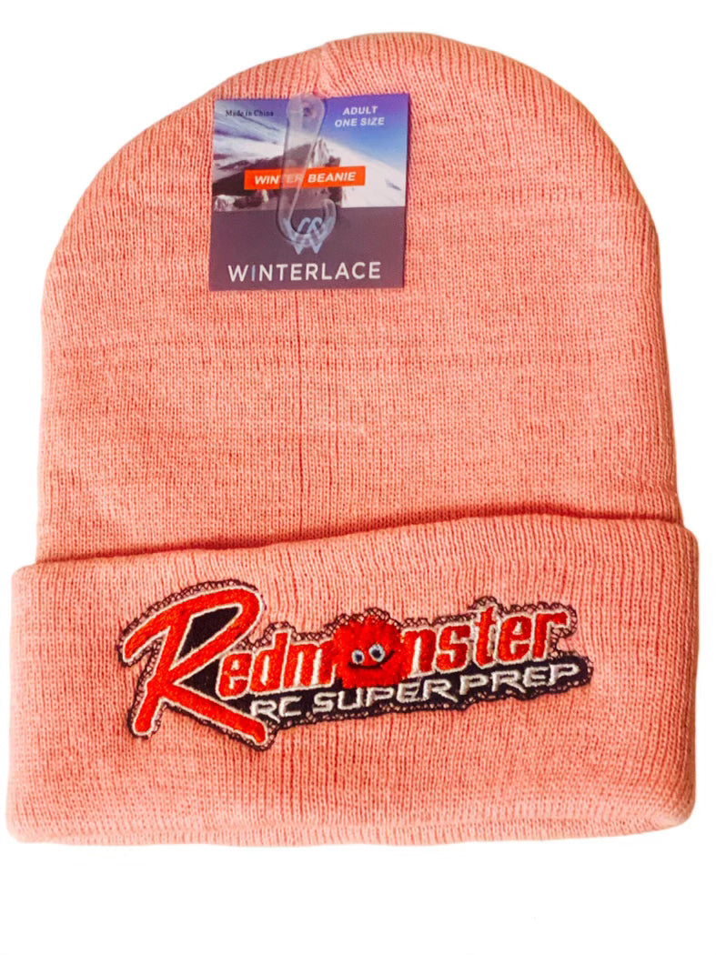 RED MONSTER - WINTER BEANIE HAT- PINK (RM2048)