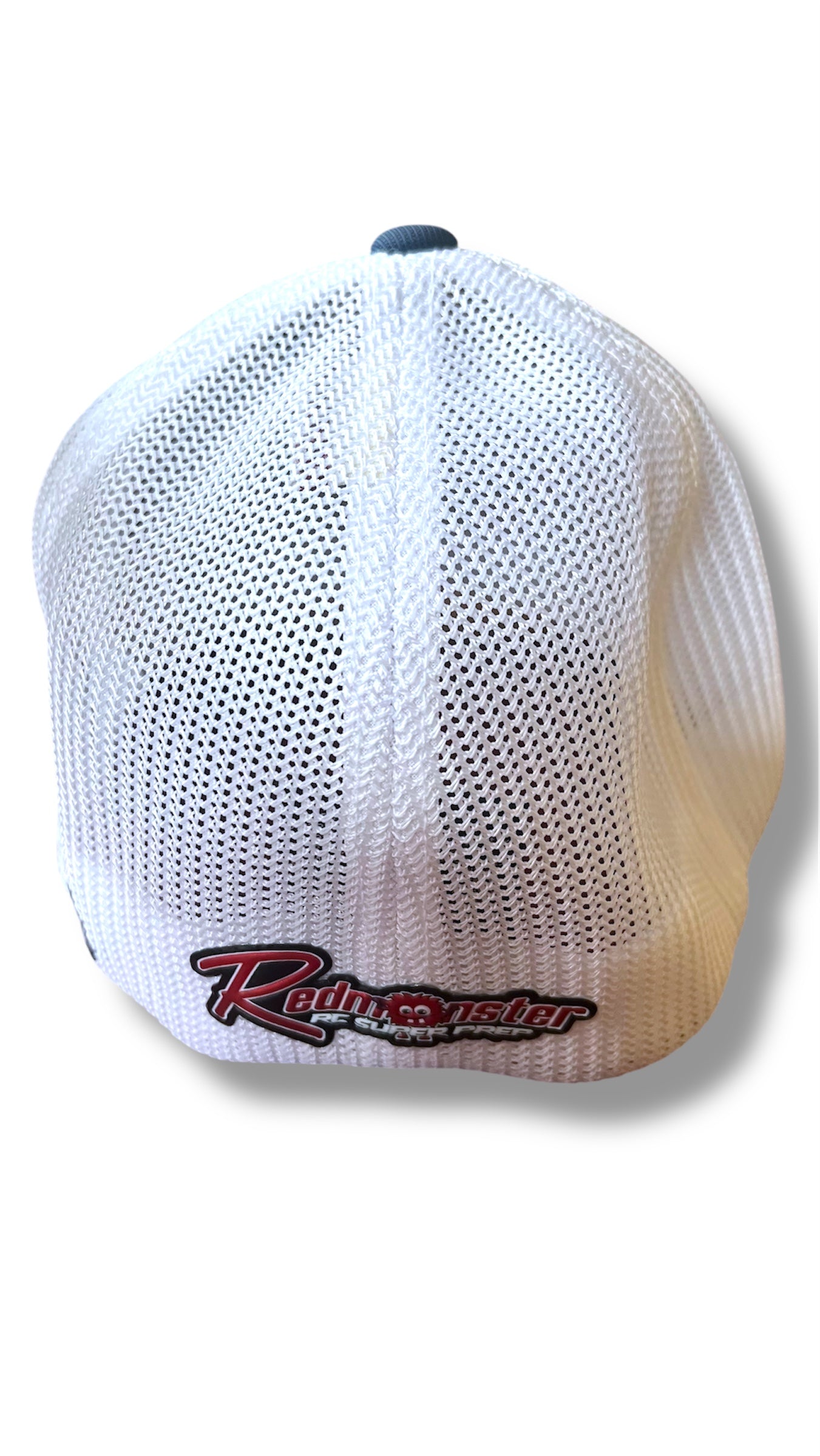 RED MONSTER- BLUE/WHITE FITTED HATS-LG/XL (RM2059)