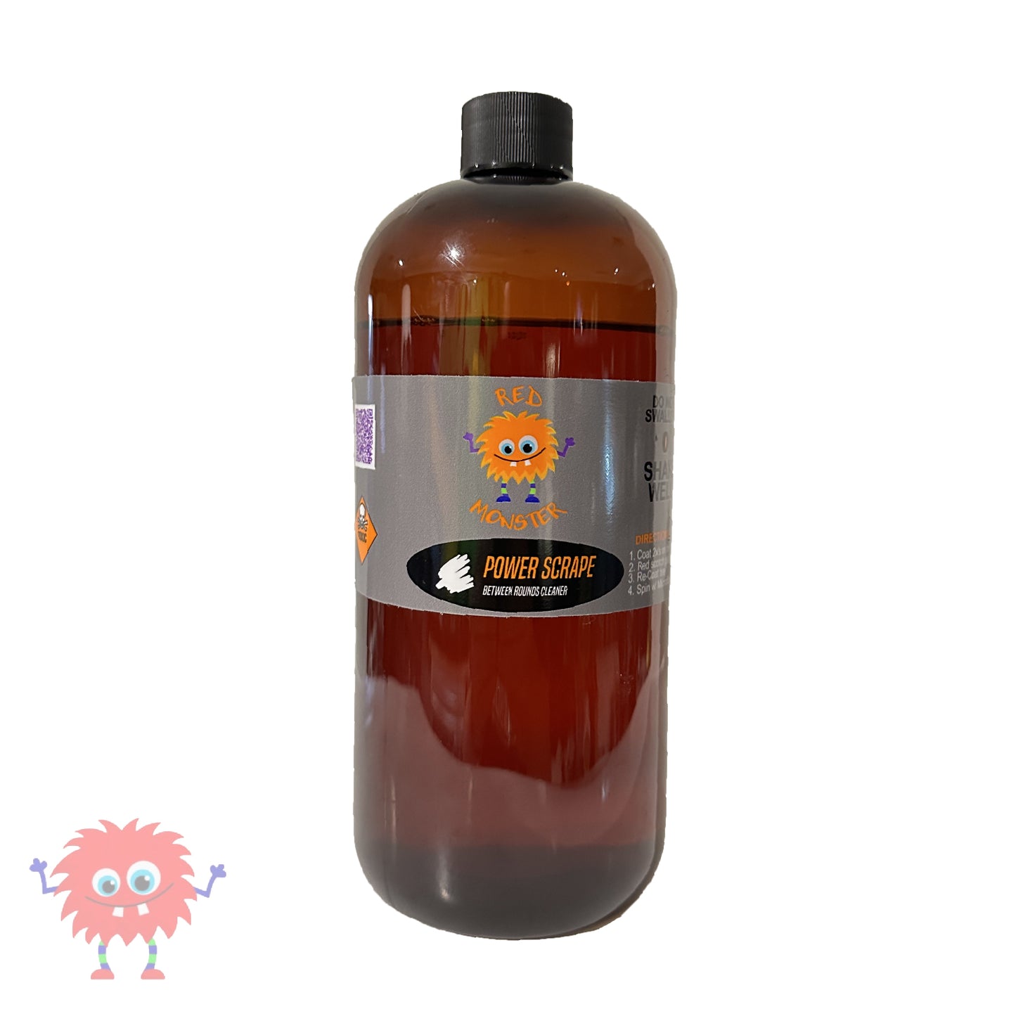 RED MONSTER - POWER SCRAPE 32OZ. TIRE CLEANER (RM2021)