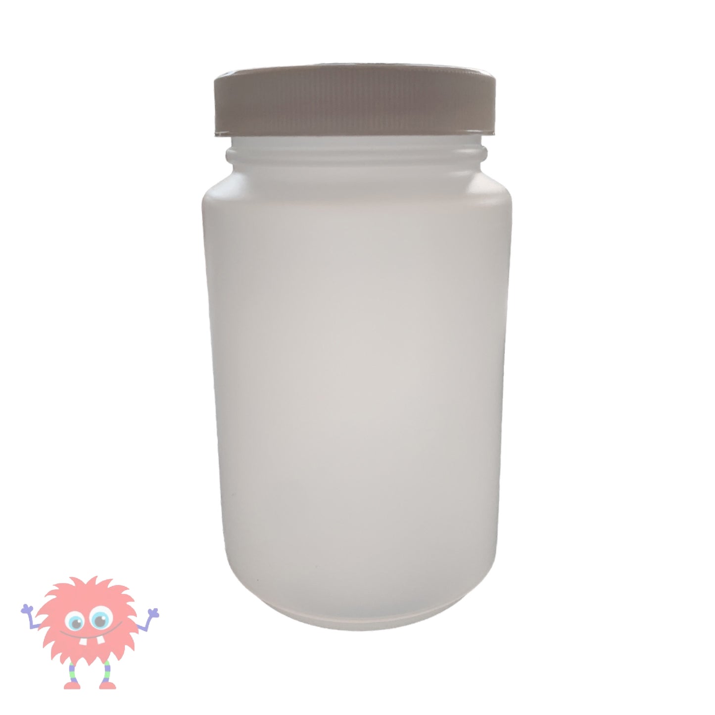 8oz PLASTIC PREP BOTTLE (HDPE) (RM1983)