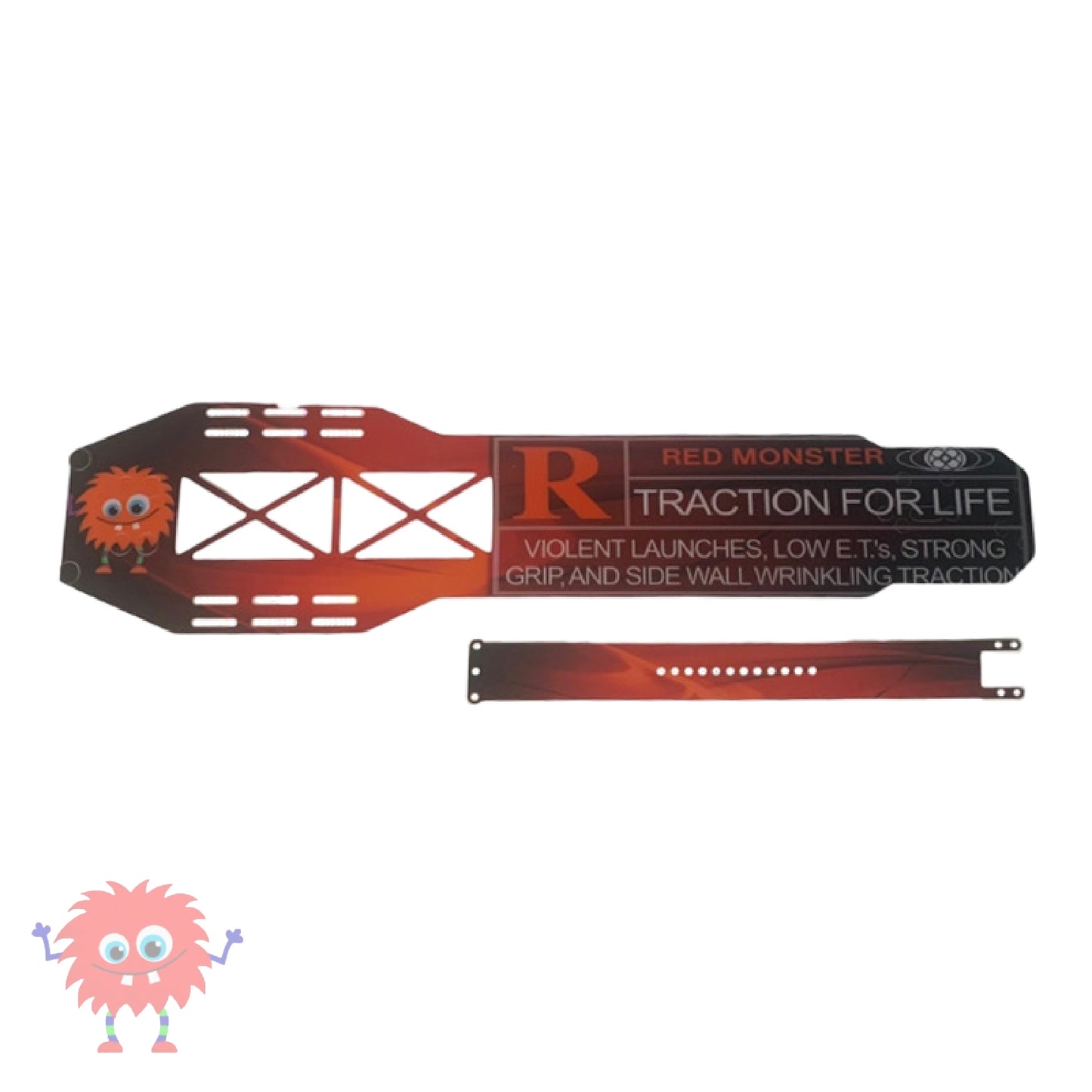 RED MONSTER - CHASSIS SKIN FOR 23 APOLLO NARROW CHASSIS (RM2002)