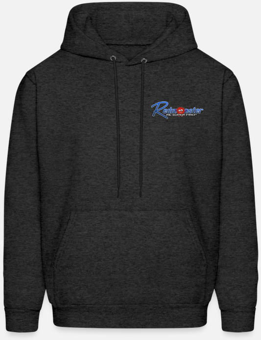 RED MONSTER -  GREY (LG) HYDRA LITE HOODIE (RM2104)