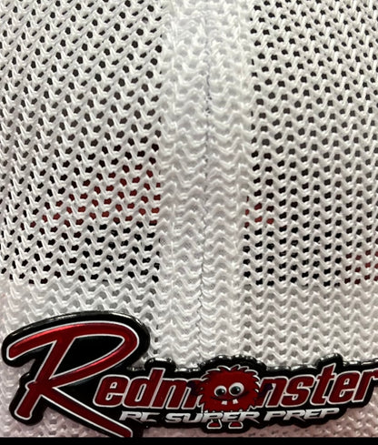 RED MONSTER - BLACK FITTED HAT - SM/MD ( RM2085)