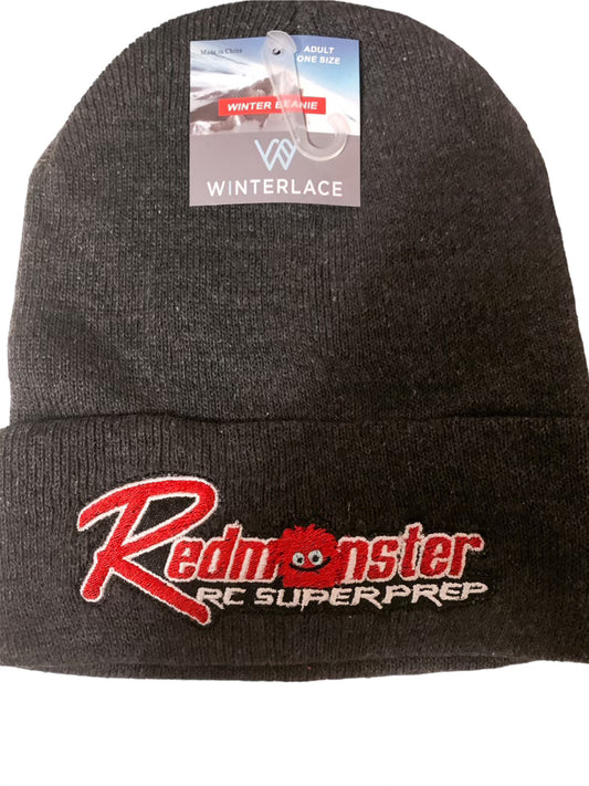 RED MONSTER-WINTER BEANIE HAT - CHARCOAL (RM2046)